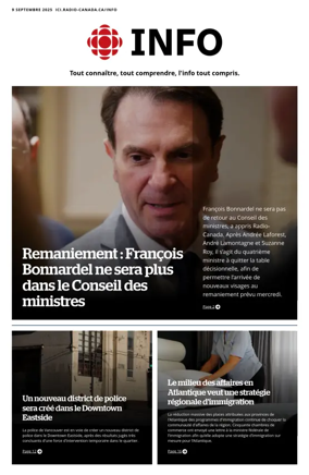 Cover of Radio-Canada Info