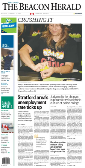 Cover of The Beacon Herald