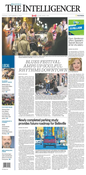 Cover of The Intelligencer (Belleville)