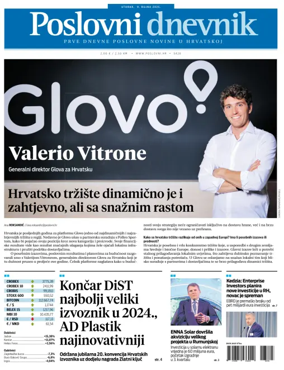 Cover of Poslovni Dnevnik