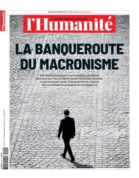 Cover of L'HUMANITE