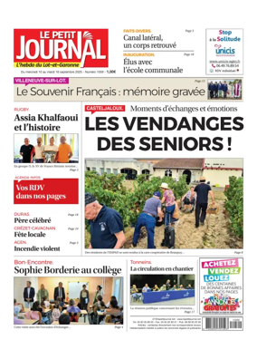 Cover of Le Petit Journal - L'hebdo du Lot-et-Garonne