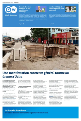 Cover of Deutsche Welle (French Edition)