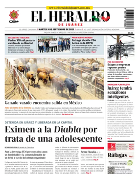 Cover of El Heraldo de Juarez