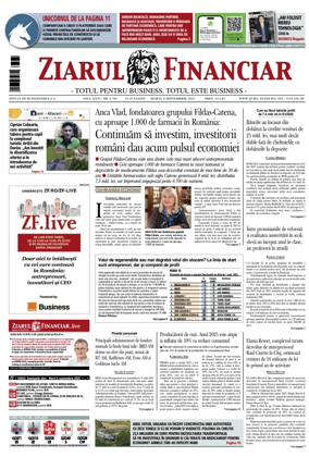Cover of Ziarul Financiar