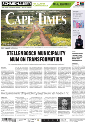 Cover of Cape Times