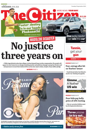Cover of The Citizen (KZN)