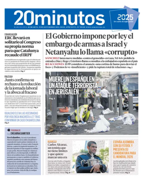 Cover of 20 Minutos Barcelona