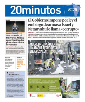 Cover of 20 Minutos Madrid