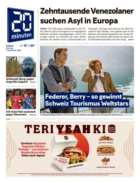 Cover of 20 Minuten - Zurich