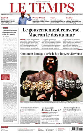 Cover of Le Temps