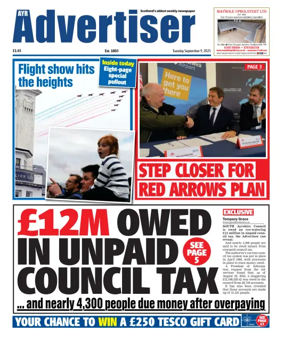 Cover of Ayr Advertiser