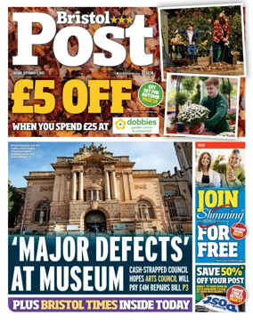 Cover of Bristol Post