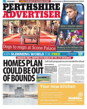 Cover of Perthshire Advertiser