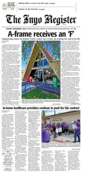 Cover of Inyo Register