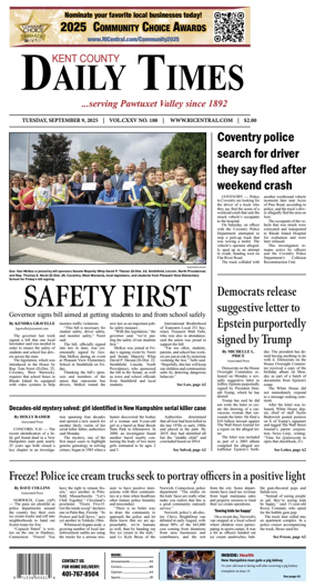 Cover of Kent County Daily Times