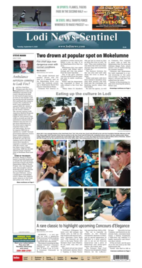 Cover of Lodi News-Sentinel