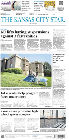 Cover of The Kansas City Star