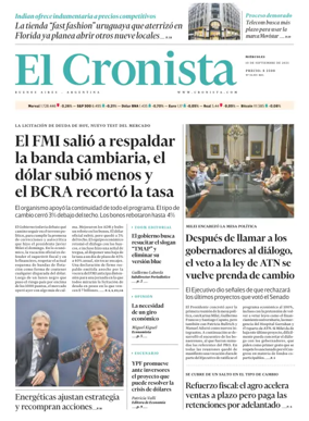 Cover of El Cronista comercial