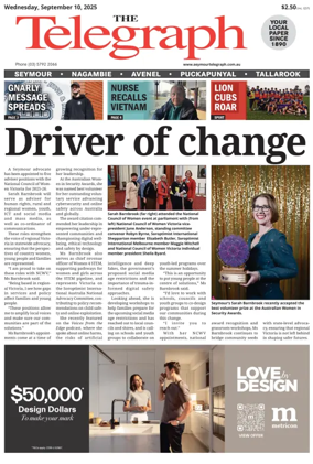 Cover of Seymour Telegraph