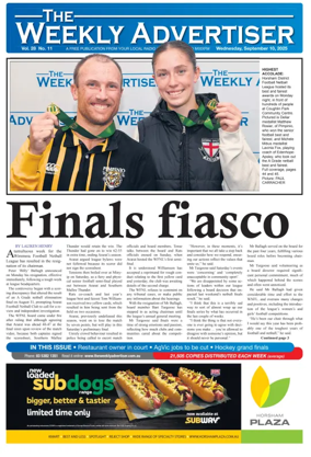 Cover of The Weekly Advertiser Horsham