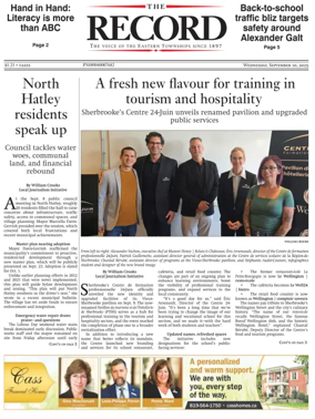 Cover of Sherbrooke Record