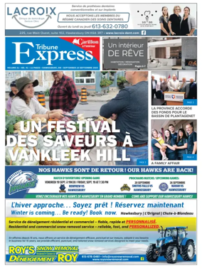 Cover of Tribune Express