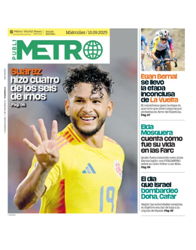Cover of Publimetro Medellin