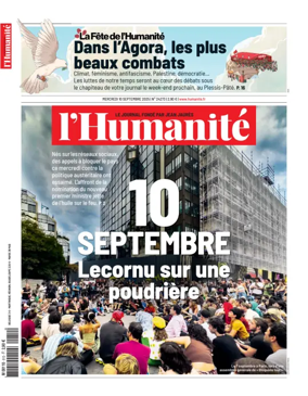 Cover of L'HUMANITE