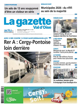 Cover of La Gazette Val d'Oise