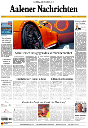 Cover of Aalener Nachrichten