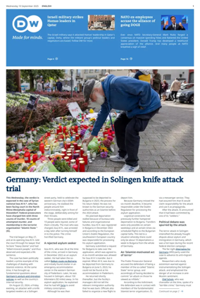 Cover of Deutsche Welle (English edition)