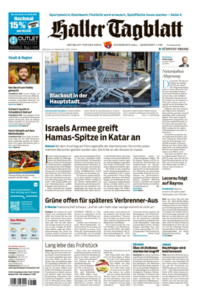 Cover of Haller Tagblatt
