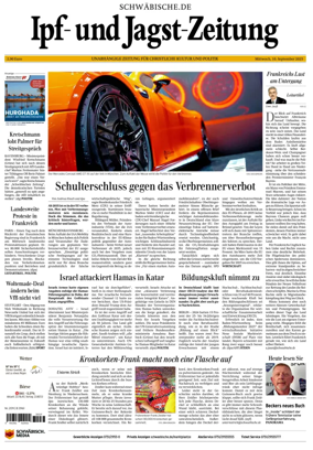 Cover of Ipf- und Jagst-Zeitung