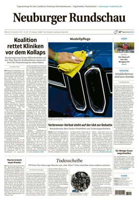 Cover of Neuburger Rundschau