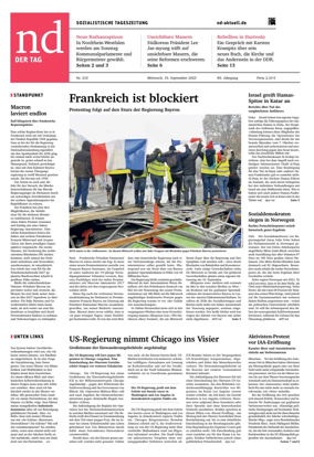 Cover of Neues Deutschland
