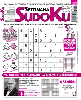 Cover of Settimana Sudoku
