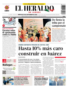 Cover of El Heraldo de Juarez