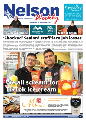 Cover of Nelson Weekly