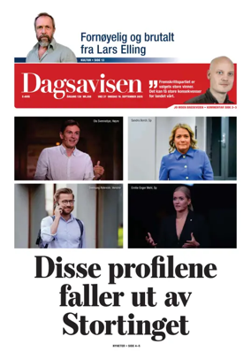 Cover of Dagsavisen