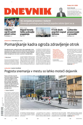 Cover of Dnevnik (Slovenija)