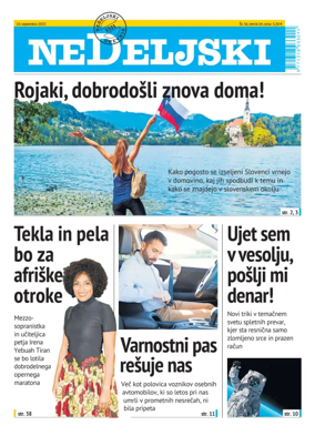 Cover of Nedeljski Dnevnik