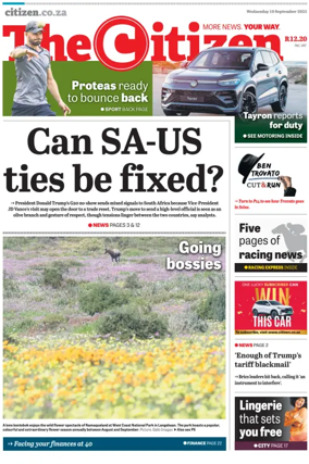 Cover of The Citizen (Gauteng)