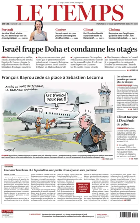 Cover of Le Temps