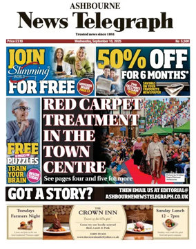 Cover of Ashbourne News Telegraph