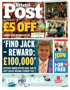 Cover of Bristol Post