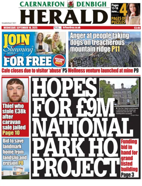 Cover of Caernarfon Herald