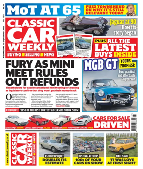 Cover of Classic Car Weekly (UK)