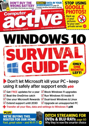 Cover of Computer Active (UK)