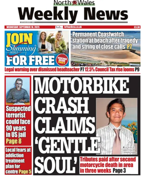 Cover of North Wales Weekly News